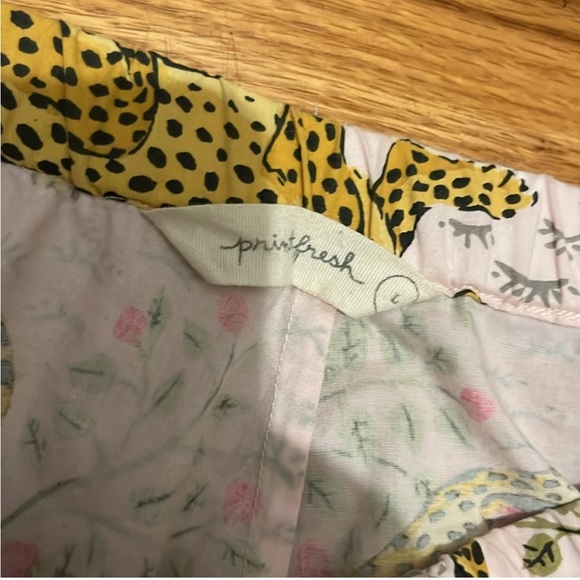 Printfresh Leopard Print Cotton Pajama Pants - Picture 6 of 8
